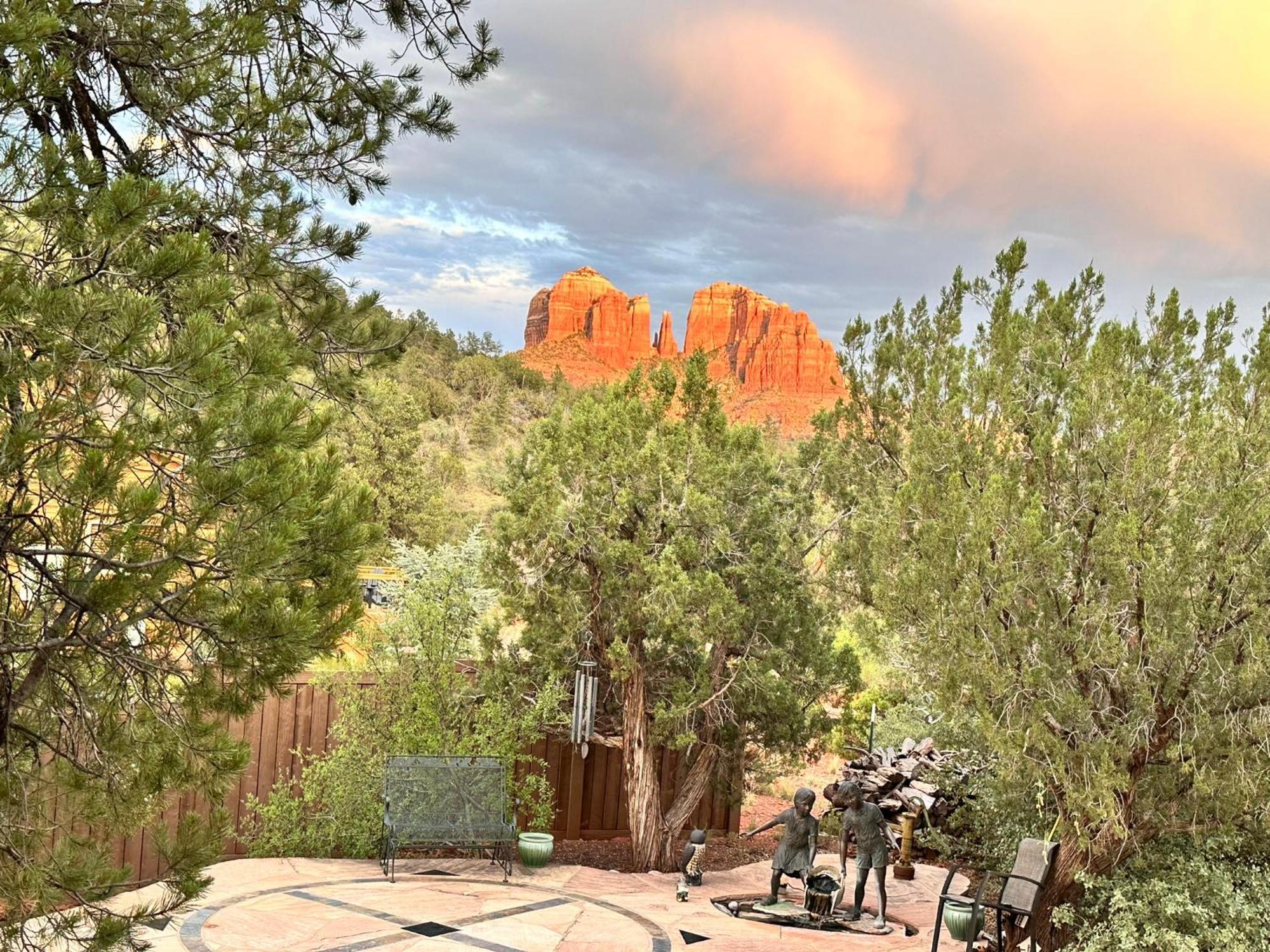 Cathedral Casita At Sedona Cathedral Hideaway Llc Villa Exterior photo